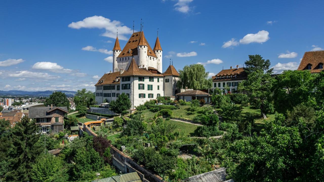 Historische Wohnung Im Herzen Der Thuner Altstadt Exterior foto