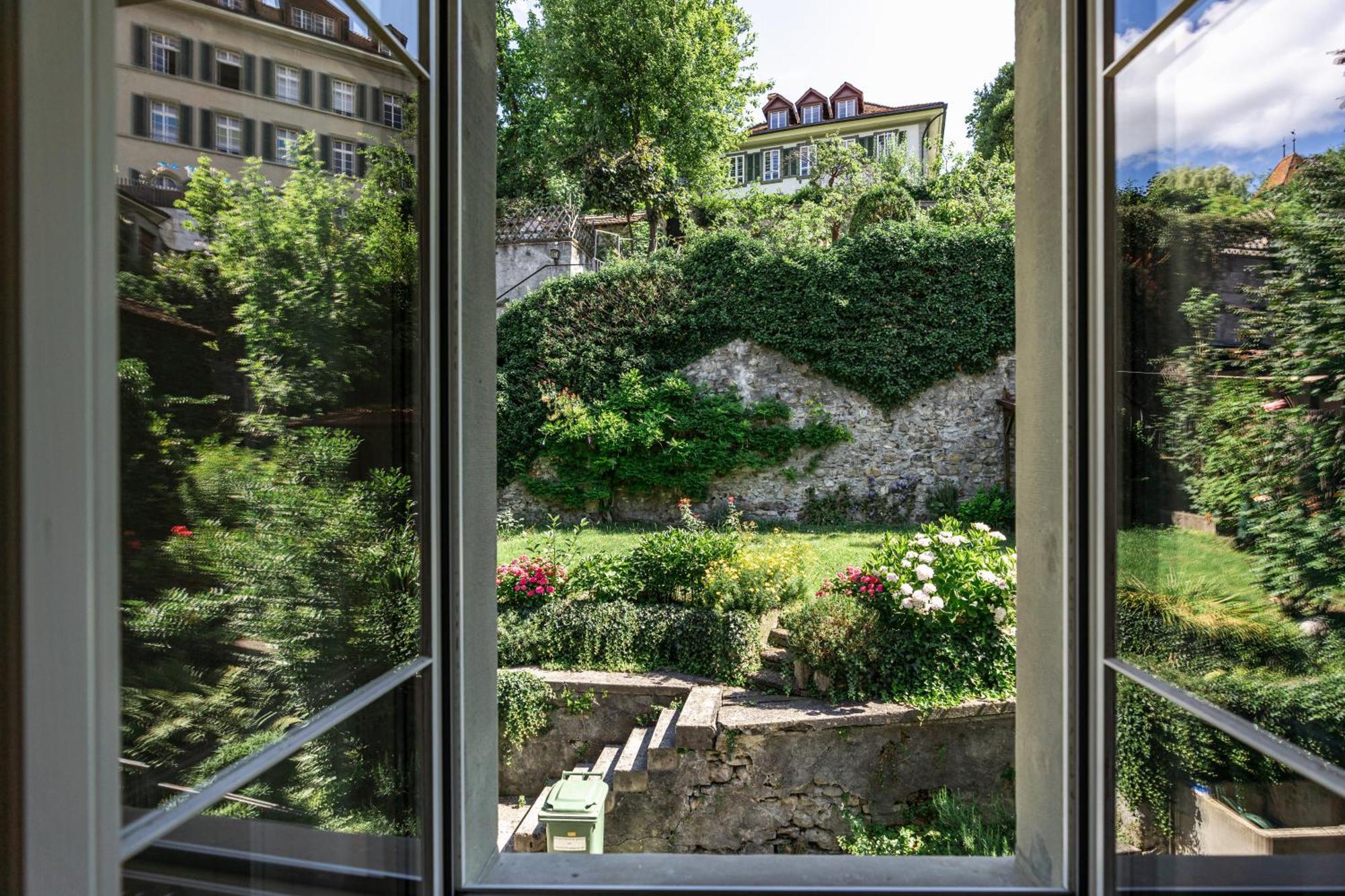 Historische Wohnung Im Herzen Der Thuner Altstadt Exterior foto